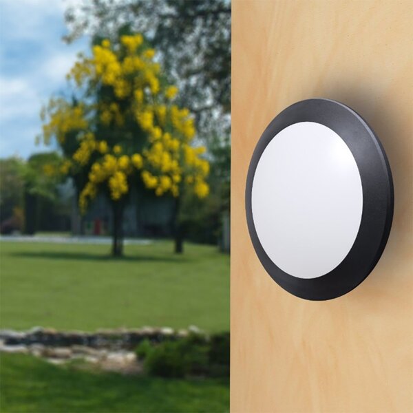 Applique esterno top light verona 35 ne e27 led ip66 resina - Top Light