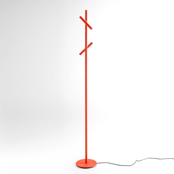 Piantana moderna gea luce gpia40 led orientabile dimmerabile alluminio - Gea Luce