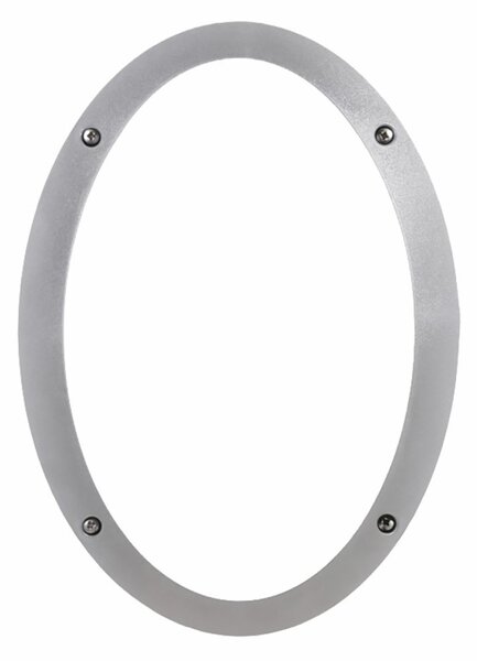 Applique esterno top light milano gr e27 led ip66 resina - Top Light