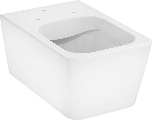 Hansgrohe EluPura Q WC suspendu 540 AquaFall Flush, HygieneEffect, blanc, 62022450, 62022450