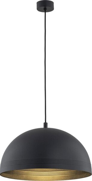 Argon 8242 - Lampadario a sospensione con filo BONITA 1xE27/15W/230V nero