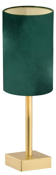 Argon 8108 - Lampada da tavolo ABRUZZO 1xE14/7W/230V ottone/verde