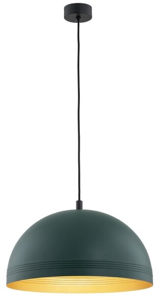 Argon 8243 - Lampadario a sospensione con filo BONITA 1xE27/15W/230V verde