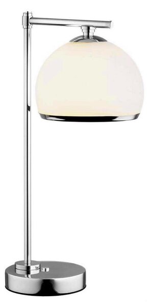 Argon 8121 - Lampada da tavolo MARBELLA 1xE27/15W/230V cromo