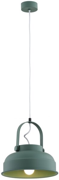 Argon 8287 - Lampadario a sospensione con filo DAKOTA 1xE27/15W/230V verde