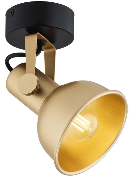 Argon 8248 - Faretto LENORA 1xE14/7W/230V oro/nero