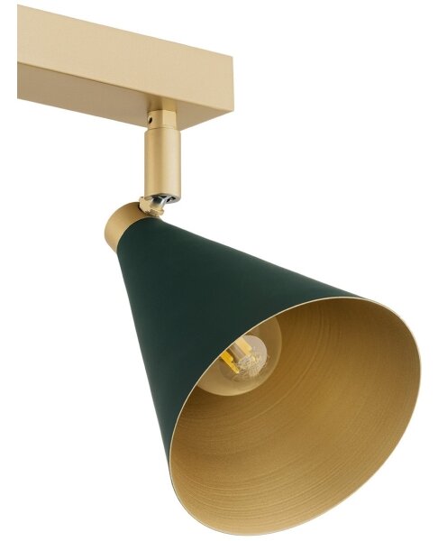 Argon 7148 - Faretto LUCINDA 2xE14/7W/230V verde