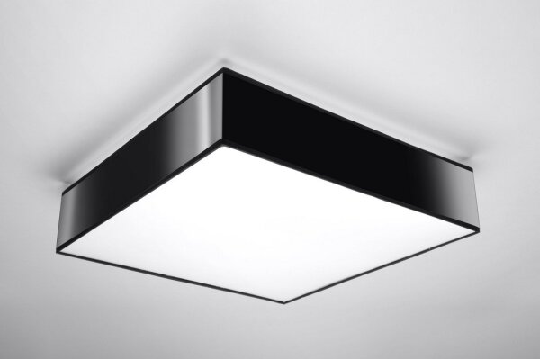 Plafoniera HORUS 45 3xE27/60W/230V nero