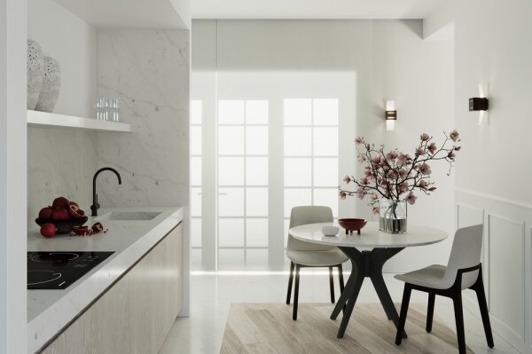 Applique LORETO 1xG9/40W/230V nero