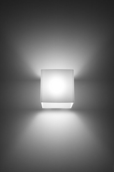 Sollux SL.0212 - Applique RICO 1xG9/40W/230V vetro/bianco