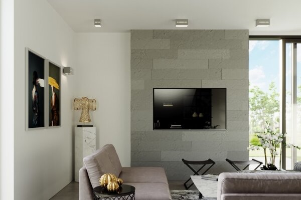 Applique LOBO 1xG9/40W/230V grigio