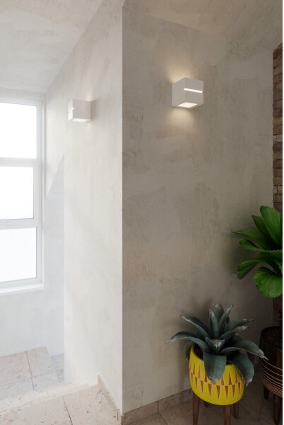 Applique LEO LINE 1xE27/60W/230V bianco