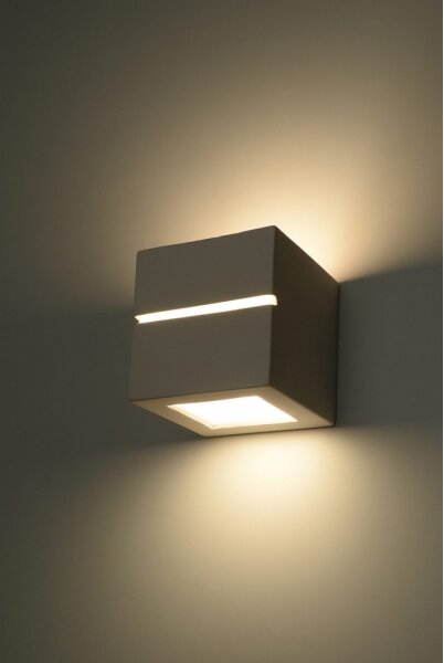 Applique LEO LINE 1xE27/60W/230V bianco