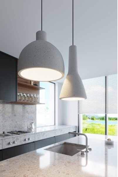 Lampadario a sospensione con filo DAMASO 1xE27/60W/230V
