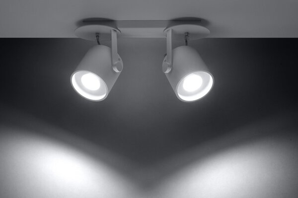 Faretto LAROSA 2 2xGU10/40W/230V bianco
