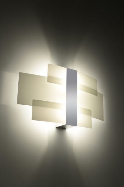 Sollux SL.0350 - Applique CELIA 2xG9/40W/230V cromo/bianco