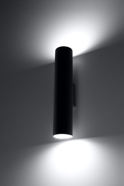 Sollux SL.0330 - Applique LAGOS 2 2xGU10/10W/230V nero