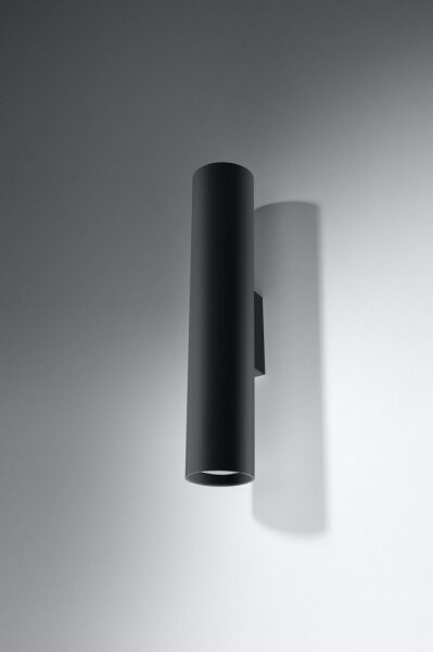 Sollux SL.0330 - Applique LAGOS 2 2xGU10/10W/230V nero