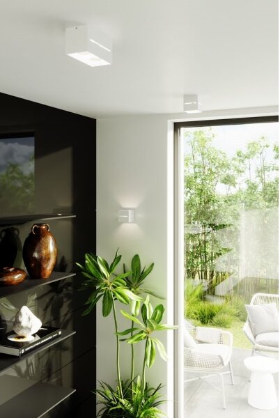 Sollux SL.0383 - Plafoniera LOBO 2xG9/40W/230V bianco