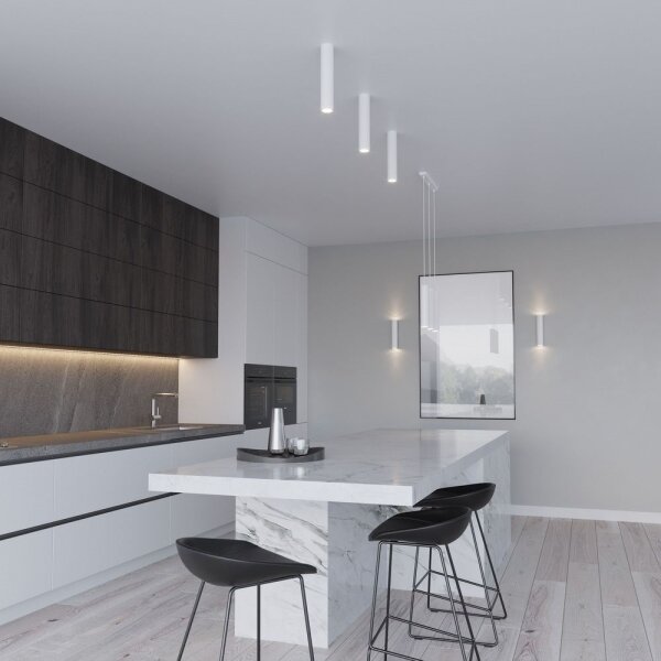 Sollux SL.0435 - Faretto LAGOS 1xGU10/10W/230V bianco