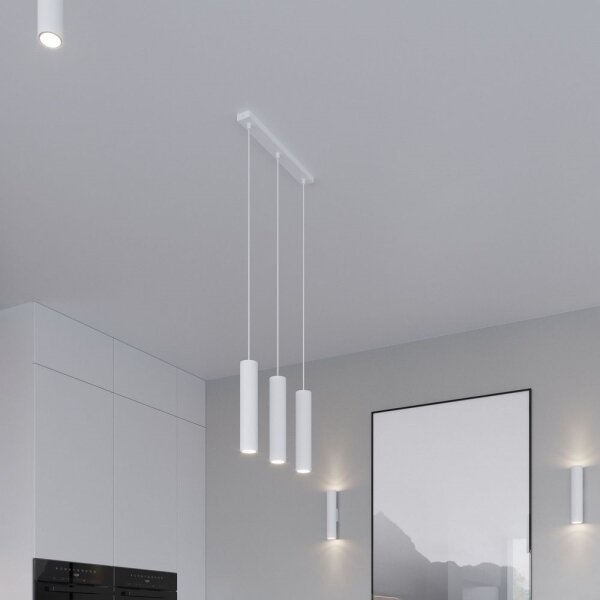 Sollux SL.0435 - Faretto LAGOS 1xGU10/10W/230V bianco