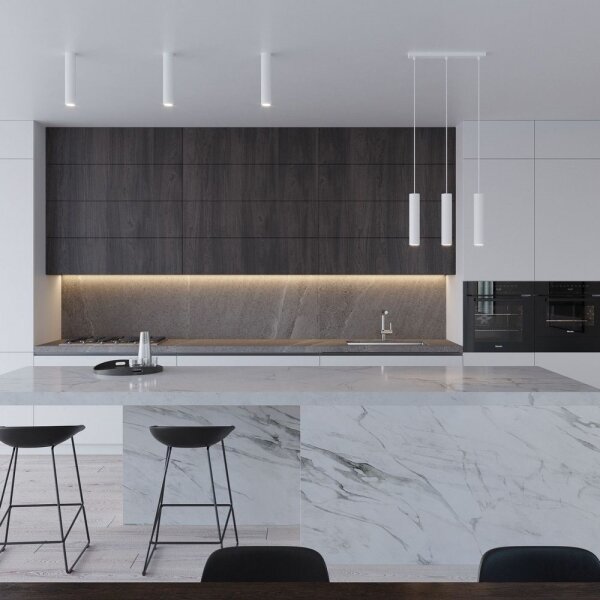 Sollux SL.0435 - Faretto LAGOS 1xGU10/10W/230V bianco