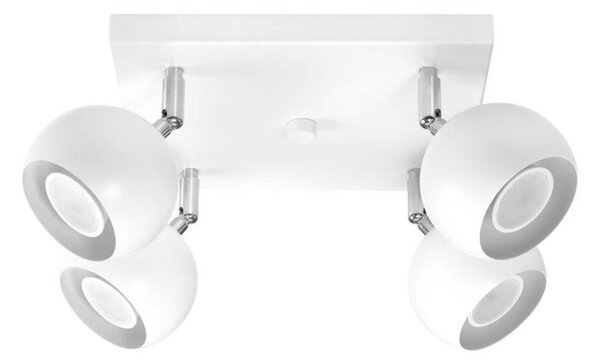 Sollux SL.0440 - Faretto da binario OCULARE 4xGU10/10W/230V