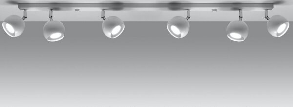 Sollux SL.0442 - Faretto da binario OCULARE 6xGU10/10W/230V