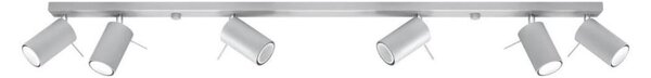 Sollux SL.0454 - Faretto da binario RING 6xGU10/10W/230V
