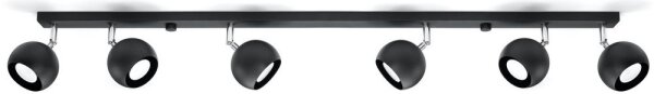 Sollux SL.0448 - Faretto da binario OCULARE 6xGU10/10W/230V