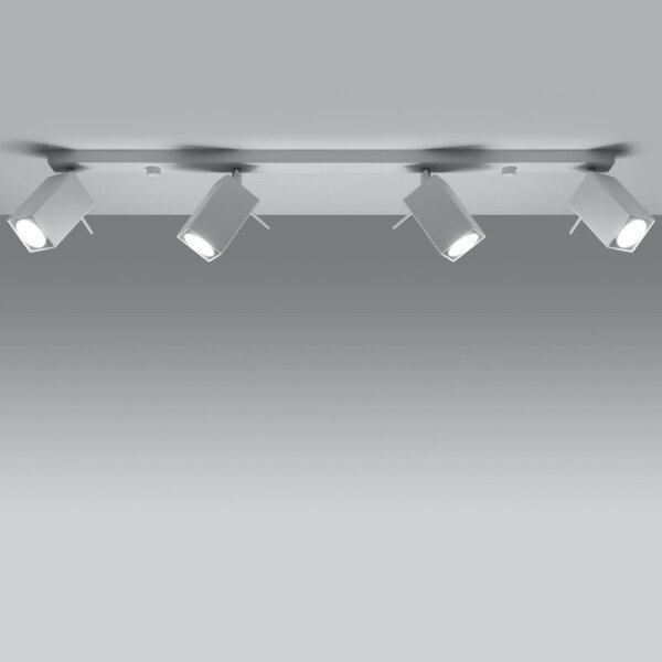Luce Spot MERIDA 4xGU10/40W/230V bianco