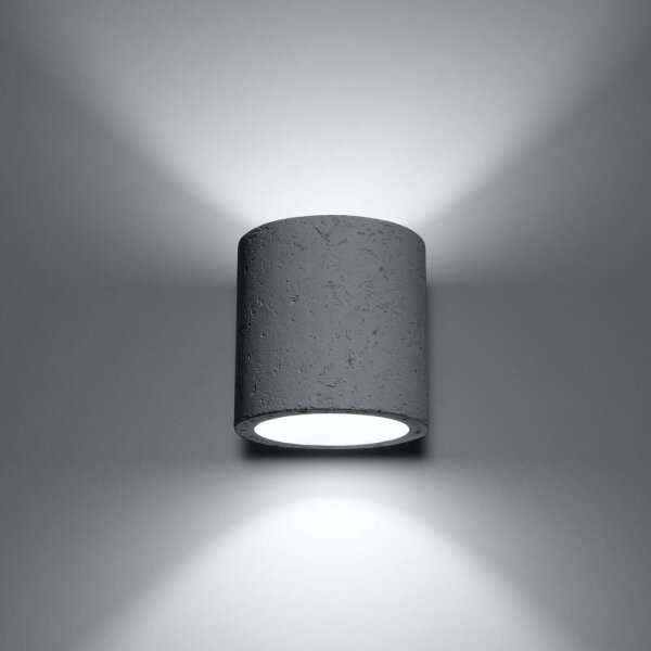 Sollux SL.0486 - Applique ORBIS 1xG9/40W/230V calcestruzzo