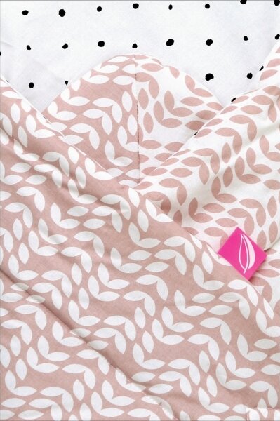 MOTHERHOOD - Coperta Swaddle con rinforzo in cocco CLASSICS 75x75 cm rosa