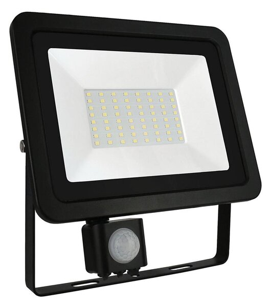 Proiettore LED da esterno con sensore NOCTIS LUX 3 LED/50W/230V 3000K IP44 nero