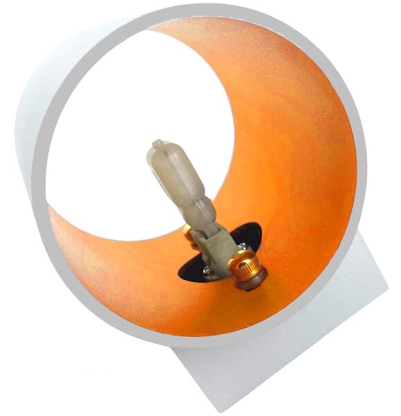 Applique SQUALLA TUBA 1xG9/50W/230V bianco/oro