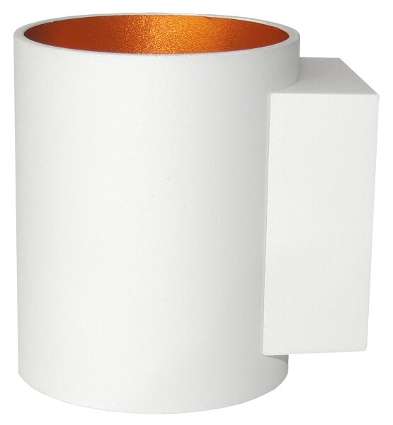 Applique SQUALLA TUBA 1xG9/50W/230V bianco/oro