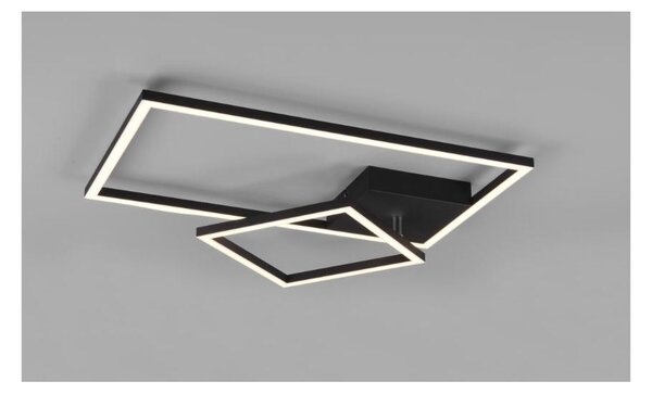 PADELLA PLAFONIERA CON SNODO LED 25W LUCE DIMMERABILE 3 FINITURE LARGHEZZA CM 63