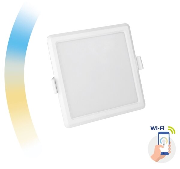LED Faretto da incasso dimmerabile ALGINE LED/6W/230V Wi-Fi Tuya quadrato