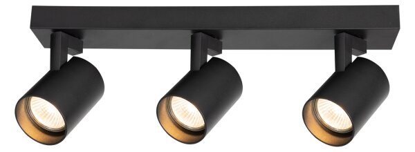 Faretto VOLF 3xGU10/10W/230V nero