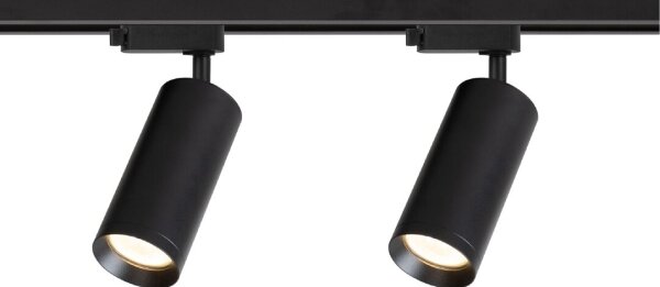 Faretto per sistema a binario MICA 4xGU10/10W/230V nero