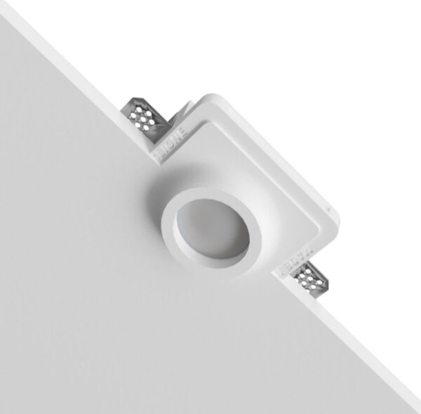 Faretto incasso lampadari bartalini otnelas fp2 gu10 led gesso verniciabile - Lampadari Bartalini Gesso