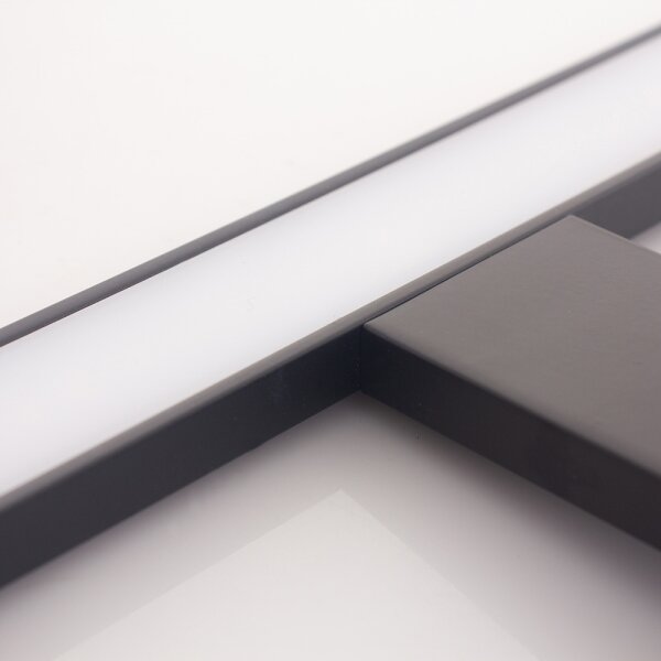 LED Lampada da parete per bagno SHINE LED/13,8W/230V 60 cm IP44 nero