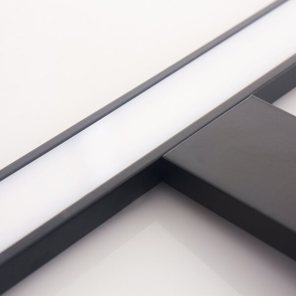 Applique da bagno SHINE LED/7W/230V 40 cm IP44 nero