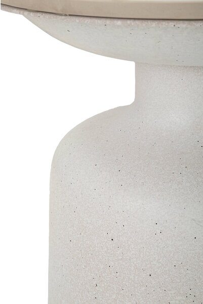 Tavolino rotondo con piano in ceramica ø 40 cm Fush - Mauro Ferretti