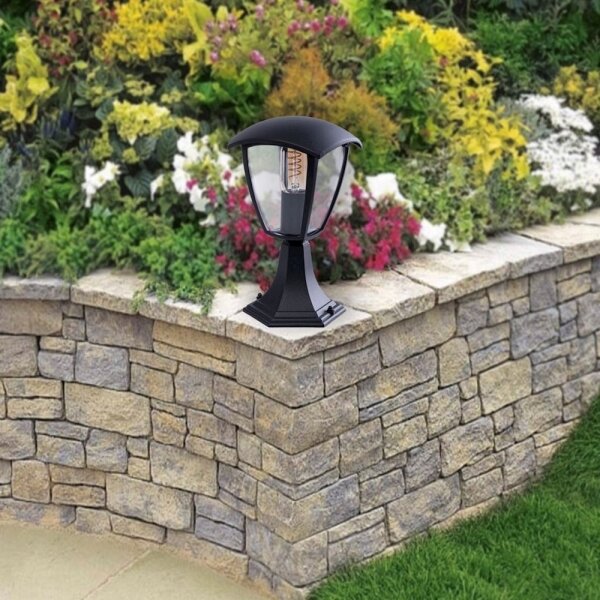 Lampada da esterno FOX 1xE27/40W/230V IP44 nero