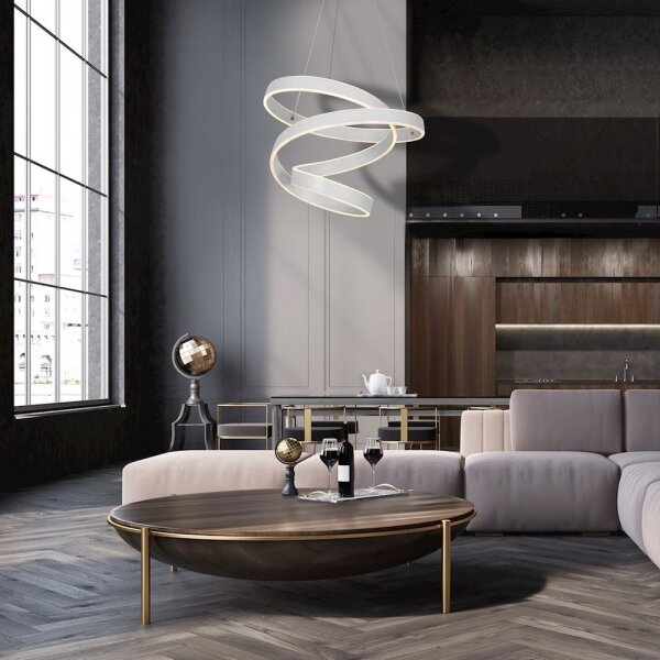 Lampadario LED a sospensione con filo ANDROMEDA LED/45W/230V