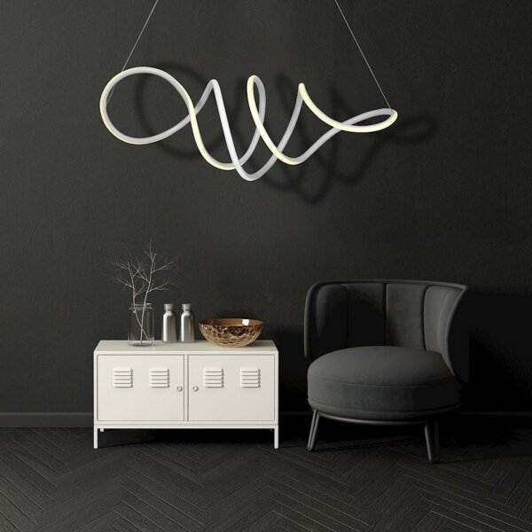 Lampadario LED a sospensione con filo LOCA LED/50W/230V