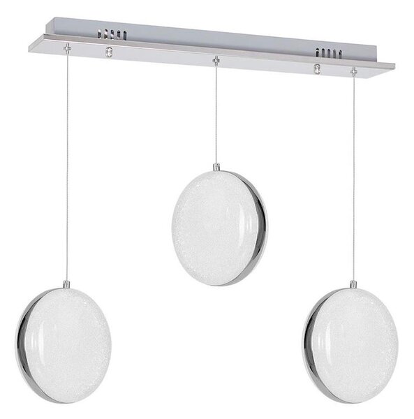 Lampadario LED a sospensione con filo LIRA 3xLED/27W/230V