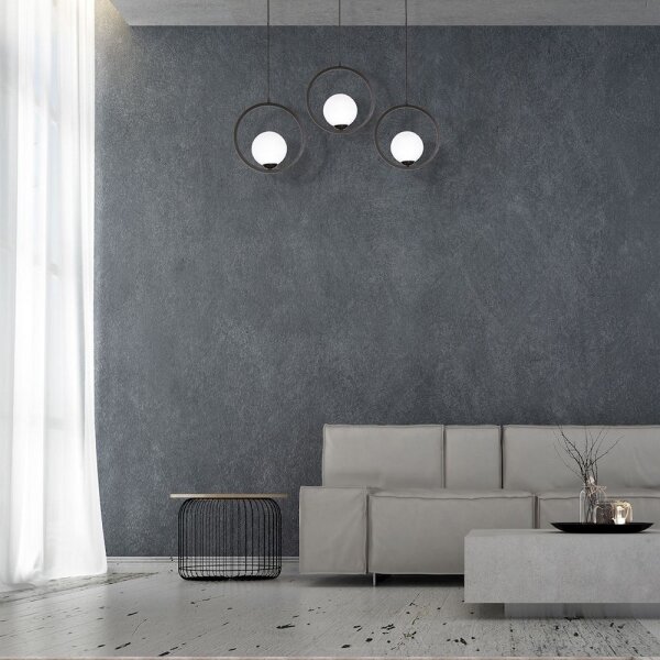 Lampadario a sospensione con filo BOSTON 3xE14/40W/230V