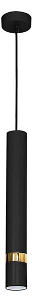 Lampada a sospensione su cavo JOKER 1xGU10/25W/230V nero/oro